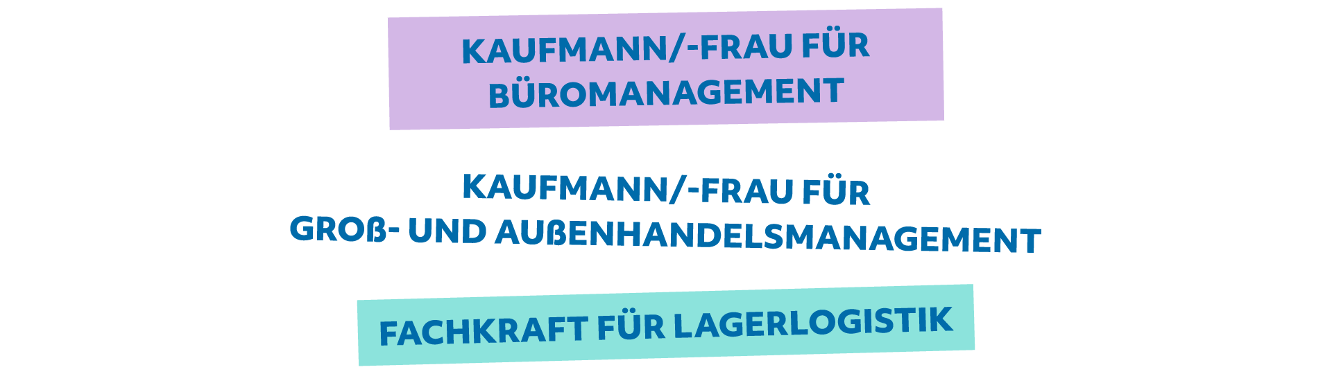 Jetzt Berufe entdecken!